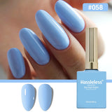 104-Color Premium Solid-Color Nail Gel Polish — Soak-off, Odorless, Gentle Formula (Requires LED Lamp)