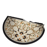Semi-Circular Shape Wire Loop Entrance Door Mats PVC Hallway Floor Mats Kitchen Bathroom Carpets Home Decor Door Feets Area Rugs