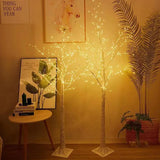 NEW DIY Christmas Tree Birch Glowing Branch Light Night LED Suitable for Home Bedroom Wedding Party Decoration Housewarming Gift