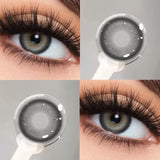 2PCS Brown Colorld Contact Lenses for Eyes Blue Myopia Lenses Beauty Pupils Korean Lenses Fashion Contacts Yearly Use