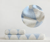 Stripe Pure Towels Absorbent Towels for Bathroom Skin-Friendly Soft Comfortable Kids Face Towel Hand Towel  Beach Bath Towel