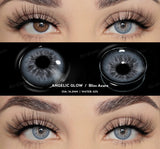 0~-6.00 Myopia Lenses 1 Pair Colored Contact Lenses with Degree Natural Eye Contact Prescription Lens Fashion Lenses