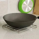 Creative Iron Square Placemat Pan Pot Mat Holder Stand Hot Placemats Cookware Mats Drink Coasters Kitchen Tools Placemat