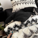 1PC Class A Bubble Rabbit Plush Fleece Duvet Cover  Extra Soft Cozy Thicken Warm Autumn Winter Skin-friendly AB Quilt Cover
