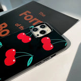 Fashionable Cherry Fresh Case for iPhone 14 13 Pro Max Back Phone Cover for 12 Mini 11 Pro Max X XS XR 8 7 Plus SE Capa