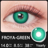 1 Pair Cosplay Makeup Contact Lenses for Eyes Halloween Essential Accessories Anime Cosplay Lens Yearly