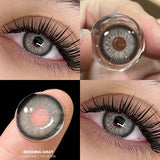 Fashion Colores Contact Lenses for Eyes Brown Contact Lens Gray Contact Lens Color Eye Contacts Eye Makeup Beauty Pupils