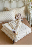 Summer Quilt Cooling Blanket Home Textile Soft Skin-friendly Thin Quilt Lightweight Air Conditioner Lightweight Bedding Washable