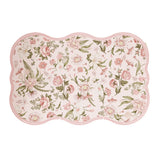 Beautiful Flower Pattern Bathroom Diatomite Carpets Non-Slip Water Uptake Room Foot Mat Set Quick Drying Resistant to Dirt Home