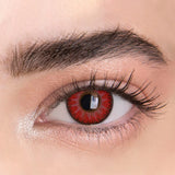 1 Pair Halloween Colored Contact Lenses for Cosplay Eyes Natural Brown Lenses Beauty Fashion Red lense Blue Lenses