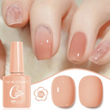 10ML Gel Nail Polish Solid Color Glass Gel Varnish Nail Art Gel Spring Summer Gel Nail Soak Off UV Gel Gel Vernis