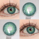NEW 1Pair Natural Colored Contact Lenses For Eyes Beauty pupillents Grey Pupils Brown Contacts New Cosmetic Eyes Makeup