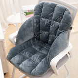 Winter Office Chair Cushion Plush Seat Pad Soft Warm Hip Pad Student Thickened Backrest Floor Seat Cushion
