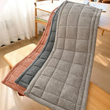 1PC Solid Color Thicken Sponge Bench Cushion Thickened Soft Long Bench Cushion Sofa Seat Mat Cushion for Available All Seasons