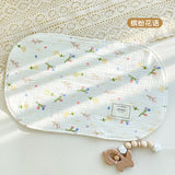 8 Layer Gauze Newborn Baby Pillow Double Side Breathable Soft Cotton Towel Pillow Pad Bedding Summer Baby Head Protection