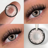 1Pair Korean Contact Lenses Natural Beauty Eye Contact Lens Myopia Soft Lenses Contact Lenses with Diopters Cosmetics