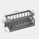 Multifunctional Sponge Rack Drainer Kitchen Shelf Sink Rag Dishwashing Detergent Dishcloth Organiser  kitchen organizer storage