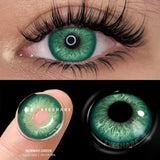 2pcs Green Colored Contact Lenses for Eyes High Quality Soft Eyes Contacts Beautiful Pupil Blue Color Lenses Brown Lenses