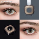 1 Pair Red Color Contact Lenses Beauty Blue Lenses Yearly Fashion Brown Lens for Eyes Makeup Grey Pupil Green Contacts