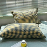 100 Cotton Pillowcase 2 PCS Colorful Stripe Pillow Case Bedding Black Pillow Cover Envelope Pillow Case Cover Nordic Sling