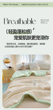 Simple Waffle Blanket Home Summer Quilt Cooling Blanket Nap Air Conditioner Student Dormi Single Double Green Pink Throw Blanket