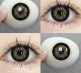 2Pcs Basic Color Natural Contacts Lenses Soft Naturally Colored Cosmetics Black Brown Beautiful Pupil Contacts Lenses