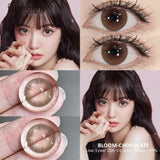 2pcs Colored Contact Lenses for Eyes Cosmetic Blue Lenses Gray Lenses Green Eye Natural Lenses Fashion Lenses Beauty