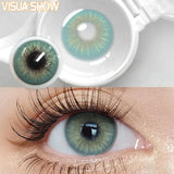 Sin Colored Contact Lenses Prescription 14.0mm Small Pupil Natural Yearly Disposal For Daily Cosmetics & Eye Beauty