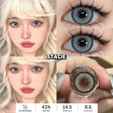 NEW Colored Contact Lenses  Natural Look Lens Women Beauty Color Pupils Green Contact Lens Blue Contact Lenses Brown Lens