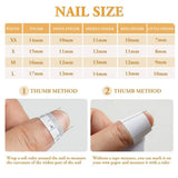 10Pcs Handmade Manicure Medium Almond Fake Nails New Green 3D Limited Press On Nails Design with Adhesive Nail File Set