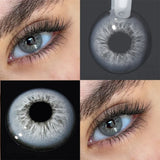 Eye Eyes Color Contacts Colored Contact Lenses Lens Small Pupil Daily Beauty Black Blue Brown 2Pcs 6 Months Half Year