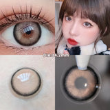 1 Pair/2pcs Lenses Blue Series Beauty Contact Lenses for Eyes Comestics Natural Pupil Eye Color Lens Myopia Brown Lenses