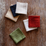 Thick Handmade Cotton Linen Tea Towel Double Sided Absorbent Tea Tablecloth Tea Set Zero Matching Tea Tray Cup Mat Pot Mat