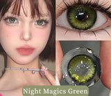 1 Pair Hot sales Color Contact Lenses with Diopter Myopia Eyes Halloween Cosplay Contacts Lens  Makeup Yearly