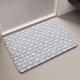 Dopamine Diatom Mud Bathroom Floor Mat Carpet Toilet Door Absorbent Quick Drying Anti Slip Foot Mat Kitchen Door Mat
