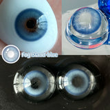 1 Pair Myopia Fashion Lens Prescription Colored Contact Lenses Beauty Pupils Purple Eye Lenses Blue Eye Color Lenses