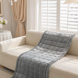 Soft Solid Color Sofa Cushion, Durable Non-Slip Universal Car Seat Pad, Slip-Resistant Multi-Use Furniture Protector for Home