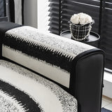 Modern Luxury Chenille Sofa Cover,  Anti Slip, 2, 3 Seater, Corner Armchair Slipcover Protector, Stripe Sofa Seat Cushion
