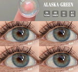 1 Pair Colored Contact Lenses for Eyes Natural Fashion Lenses Gray Beauty Pupils Blue Eye Lenses Cosmetics Soft Lenses