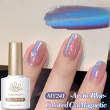 10ml Cat Magnetic Eye Gel Polish Glass Bead For Autumn Winter Crystal Semi Permanent Glitter Soak Off HEMA/TPO FREE