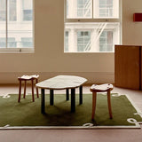 Light Luxury Retro Living Room Decorative Carpet High-end Bedroom Home Washable Plush Mats Fluffy, Soft and Non-slip Bedside Rug