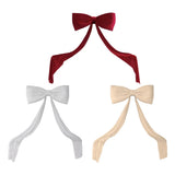 Ikeehome  Giant Velvet Christmas Tree Decoration Bow 70.8 Inches Xmas Tree Topper Bow Holiday Ornaments For Door Window Fireplace Garden