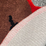 Cute Tufting Capybara Bathroom Mat Tufted Cartoon Bedrooom Rug Bedside Carpet Soft Floor Anti-Slip Pad Aesthetic Home Decor
