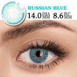 1 Pair for Eyes Yearly Christmas Dropship Gray Party Marine Beauty Gift Dark Circle Pupils Lenses