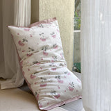 Egyptian Cotton Underwear Bedding Sets Linens Queen King Ru Size Print Sheet Pillowcase Blanket Cover Set