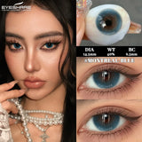 1 Pair Colorful Contact Lenses for Eyes Grey Contact Lenses High Quality Natural Brown Contact Lenses Blue Eye Lens