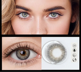 Contact Lenses 2Pcs for Eyes Green Lenes Color Permanent Makeup Machines Gray Blue Brown Lens Beauty Pupils Fast Shipping