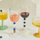 Summer Goblet Champagne Coupes Cocktail Glass Flutes Beer Glass Whiskey Cups  Wine Glasses