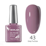 Nail Gel Polish 7.5ml HEMA/TPO FREE Red Sparkle Sequin Gel Nails Beautiful Semi Permanent Soak Off UV LED Gel Polish