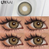1Pair Fashion Big Lenses Colored Contact Lenses for Eyes Beauty Blue Eyes Lenses Natural Green Pupils Brown Grey Lens